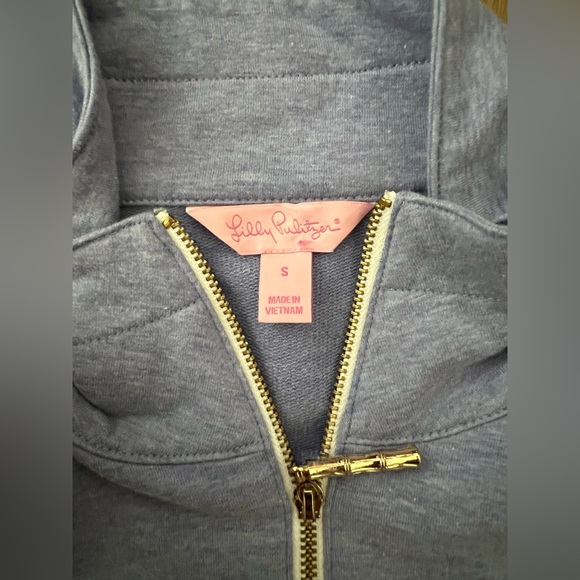 LILLY PULITZER Skipper Popover Lace Sleeves EUC - Picture 7 of 9